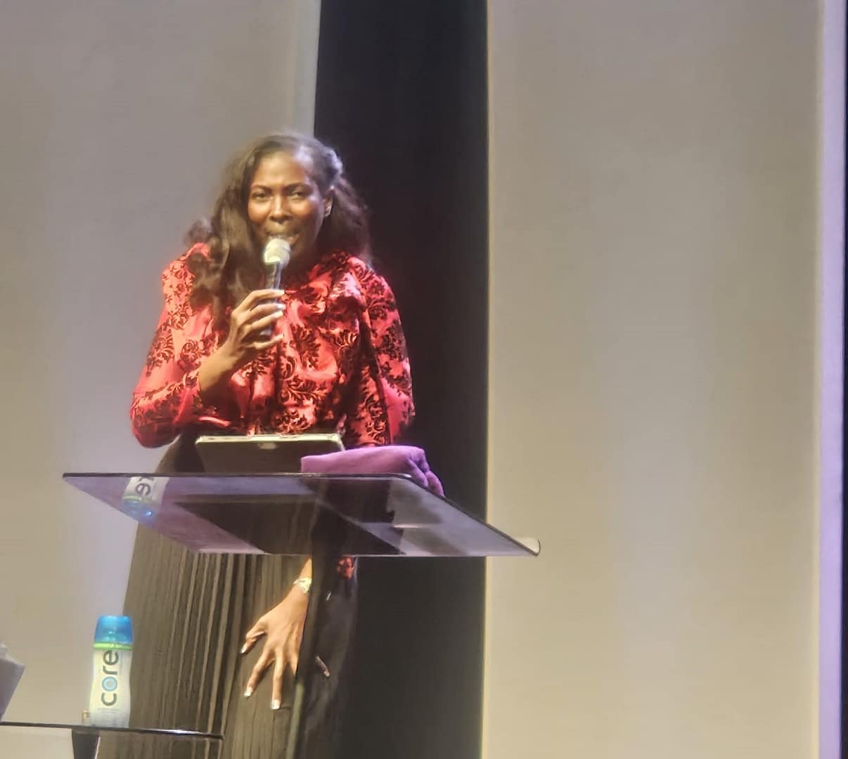 Rev. Rhonda preaching at Rhema Gospel Church TEACHING ABOUT: Before You Share That News, Read This First
