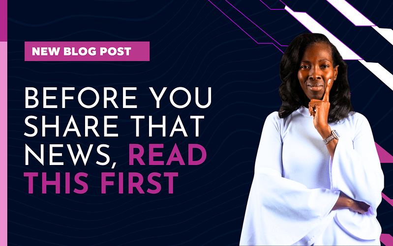 Before You Share That News, Read This First